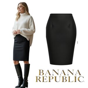 Banana Republic High Waist Pencil Skirt Size 16 EUC